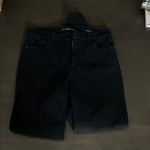 Guess Womens 1981 Skinny Black Jeans